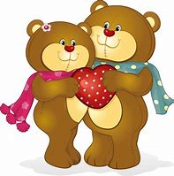 Image result for Valentine Teddy Bear Clip Art