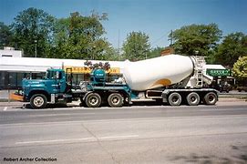 Image result for Mack Cement Mixer