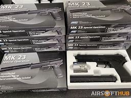 Image result for DC Wrapped MK23 Airsoft Gun