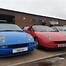 Image result for Fiat Coupe Blue