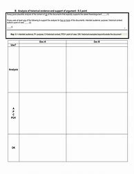 Image result for DBQ Sheets Blank