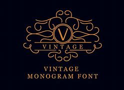 Image result for Antique Monogram Font