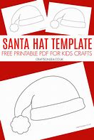 Image result for Santa Hat Print