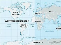 Image result for Western Hemisphere Outline Map