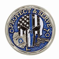 Image result for Simpsons Challenge Coin Donut Cop