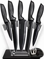 Image result for Kitchen Knife Set Wood