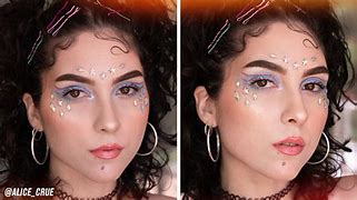 Image result for Cyber Y2K Makeup Looks