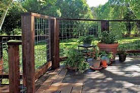 Image result for Black Hog Wire Fencing