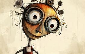 Image result for Robot Face Drawing