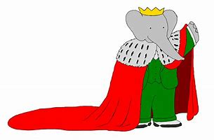 Image result for Babar The Elephant Art