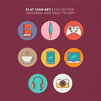 Image result for Flat Vector Icons Bundle