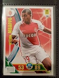 Image result for Adrenalyn Mbappe Card