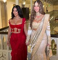 Image result for Kim Kardashian in Ambani Wedding