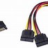 Image result for SATA Cable Oragne