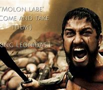 Image result for King Leonidas and the 300 Spartans