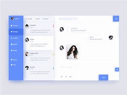 Image result for Chat App Interface Design