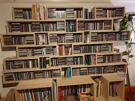 Image result for Integrated CD Shelving House