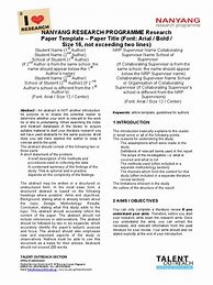 Image result for Research Paper Design Template