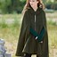 Image result for Lady in White and Gold Hooded Cloak