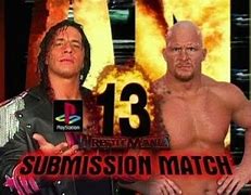 Image result for Steve Austin vs Bret Hart WrestleMania 13