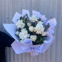 Image result for White Rose Flower Bouquet