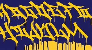 Image result for Graffiti Drip Font