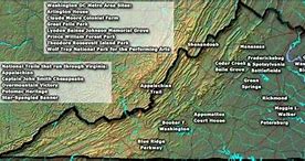 Image result for Map of Virginia State Parks