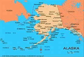 Image result for Map of Alaska Coastline