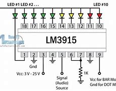 Image result for Cascaded LM3915