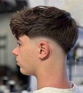 Image result for Messy Frimge Low Taper Fade