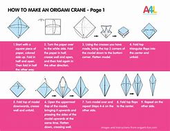 Image result for Origami Crane Steps