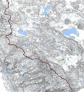 Image result for Sierra Nevada Mountain Crest Line Map