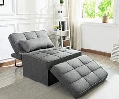 Image result for Folding Ottoman Guest Bed Sleeper