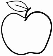 Image result for Apple Red Outline Clear Bacground Clip Art