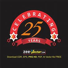 Image result for 25th Year Logo