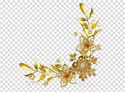 Image result for Gold Flowers Clip Art