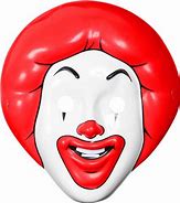 Image result for Ronald McDonald Head Mask