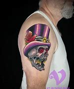 Image result for Skull with Top Hat Tattoo