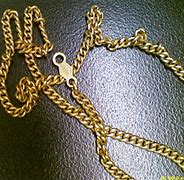 Image result for Fake White Gold Rope Chain