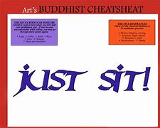 Image result for Buddhist Cheat Sheet