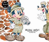 Image result for Mickey Mouse Safari Background Clip Art