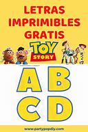 Image result for Letra a Toy Story