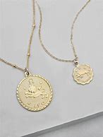 Image result for Gold Zodiac Necklace