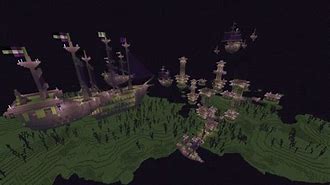 Image result for Minecraft End City Map