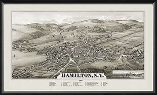 Image result for Map of Hamilton NY