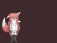 Image result for White Fox Anime Girl