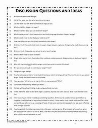 Image result for Anger Management Questions