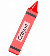 Image result for Red Crayon Clip Art