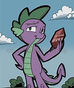 Image result for MLP Discord Spike deviantART