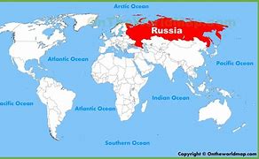 Image result for Russia Global Map